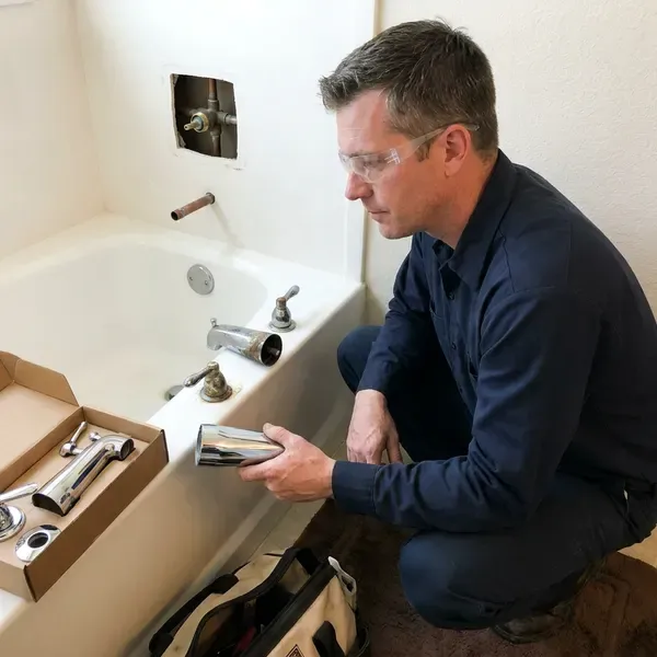 Bathtub Faucet Replacement in Portland, ME