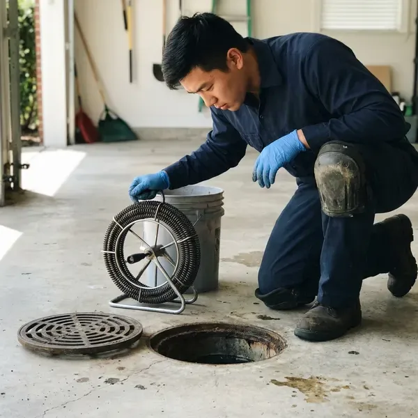 Local drain services by BKN Plumbing, Portland, ME