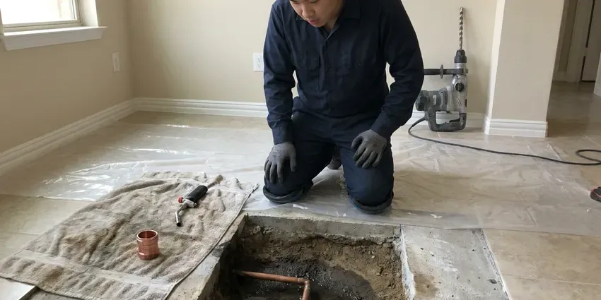BKN Plumbing technician providing well pump repair in Portland