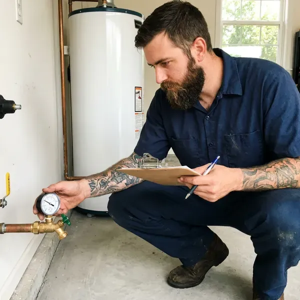 BKN Plumbing technician providing plumbing maintenance in Portland, ME