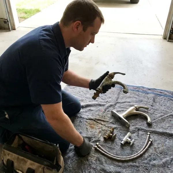 BKN Plumbing technician providing plumbing replacement in Portland, ME