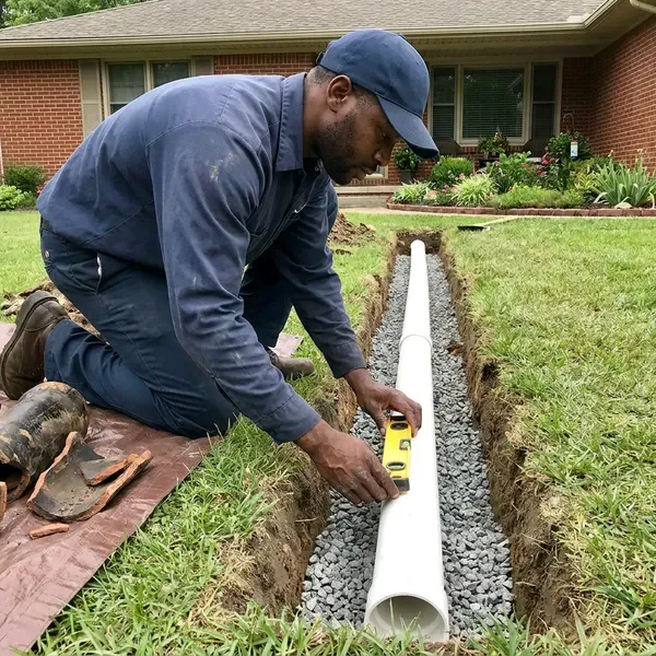 BKN Plumbing technician providing sewer replacement in Portland, ME