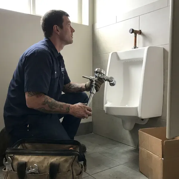 Urinal Installation near Portland, ME